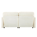 69" Plush Cloud Loveseat: Modular 2-Seater Sectional Sofa
