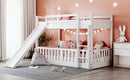 Functional Bunk Bed & Convertible Ladder And Slide by HouseOfZazla