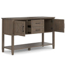 Ela - Console Table - Smoky Brown by HouseOfZazla