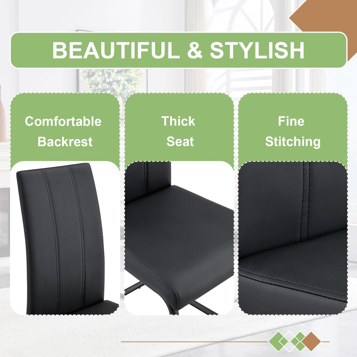 Upholstered Dining Chairs For Dining Room, photo 28 of 38