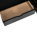 Bathroom Vanity With Sink And Ample Storage, Rectangular Undermount Sink - Black by HouseOfZazla