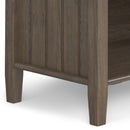 Lev - Bedside Table - Smoky Brown by HouseOfZazla