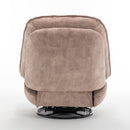 Modern Swivel Gliding Recliner Chair With Rocking Function And Phone Holder, Large Comfortable by HouseOfZazla