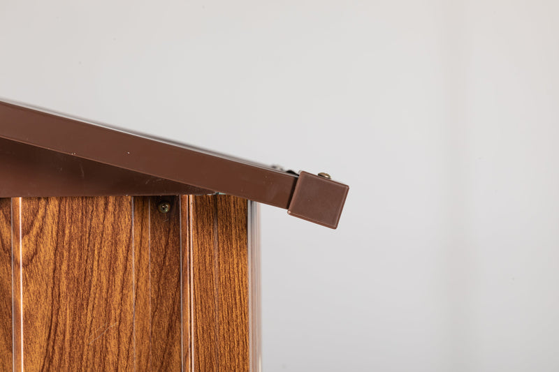 6ft x 6ft Outdoor Metal Storage Shed with Metal Floor Base, With window