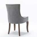 Ultra - Side Dining Chair, Nail Head (Set of 2) by Unique Piece Furniture