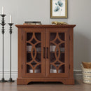 Spacious Sideboard With Adjustable Shelf Storage - Dark Oak by HouseOfZazla