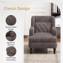 Upholstered Accent Chair Tufted Armchair For Living Room And Bedroom by Unique Piece Furniture