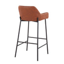 Daniella - Industrial Fixed Height Bar Stool (Set of 2) by HouseOfZazla