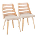 Trevi - Mid-Century Modern Dining Chair by HouseOfZazla