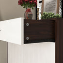 Freestanding Wooden Shoe Cabinet, 4 Tier Organizer With Drawer by HouseOfZazla