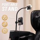 2025 Massage Chair Recliner with Zero Gravity and Full Body Air Pressure in Black PU Leather