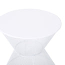Nevada Contemporary Side Table With Design by HouseOfZazla