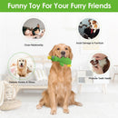 Duck-Shaped Plush Toy with Squeaky Ball for Dogs by LJGDeals