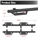 Two Stairs Running Boards Side Steps for Jeep Wrangler JK