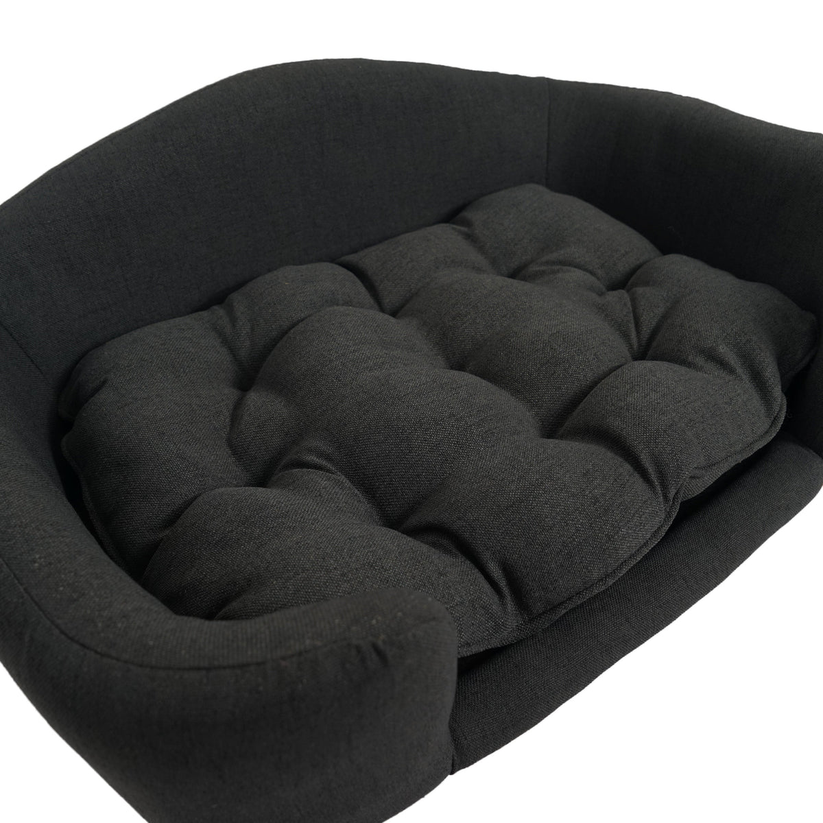 Elevated Dog Bed Frame for Small Dogs with Rubber Wood Legs, photo 8 of 10