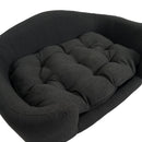 Elevated Dog Bed Frame for Small Dogs with Rubber Wood Legs by HouseOfZazla