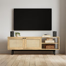Reeves - TV Media Stand - Natural by HouseOfZazla