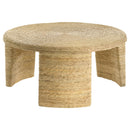 Mize - Round Coffee Table - Natural by HouseOfZazla