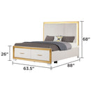 Obsession - Bedroom Set With LED