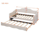 Walker Edison | Twin Upholstered Daybed with Trundle