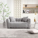 Cozy Beanbag Chair With High Resilience Foam Core For 2 by HouseOfZazla