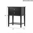 Vibrant Contemporary Nightstand by Unique Piece Furniture