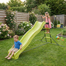 Xsl003G - Indoor Freestanding Playground Equipment Slide For Children - Green by HouseOfZazla