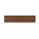 Fluted TV Stand With Storage Drawers And Cabinets For TVs Up To 80", Soft-Close Hinges, Cable Management - Walnut by HouseOfZazla