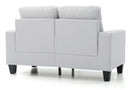 Newbury - Track Arm Loveseat For Cozy Spaces by HouseOfZazla