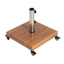 Malibu Square Umbrella Base with Wheels by HouseOfZazla