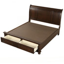 Meade - Sleigh Bed by HouseOfZazla