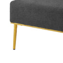 Modern Elegance Accent Chair With Curved Backrest by HouseOfZazla