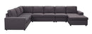 Tifton - 7 Seat Reversible Modular Sectional Sofa Chaise by HouseOfZazla