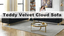 Plush Cloud-Shaped Sofa Set