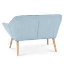 50" width Loveseat sofa - Ergonomic with pillow