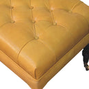 Buffalo - Ottoman With Castor Legs by HouseOfZazla