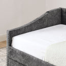 Upholstered Daybed With USB Charging & Pull Out Bed by HouseOfZazla