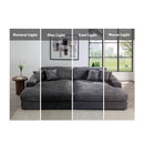 Hilde - Sectional Sofa With 4 Pillows by Unique Piece Furniture