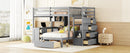 Bunk Bed With Desk, Drawers And Shelves by HouseOfZazla