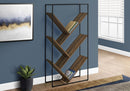 3-Tier Contemporary Bookshelf with Reclaimed Wood Finish by HouseOfZazla