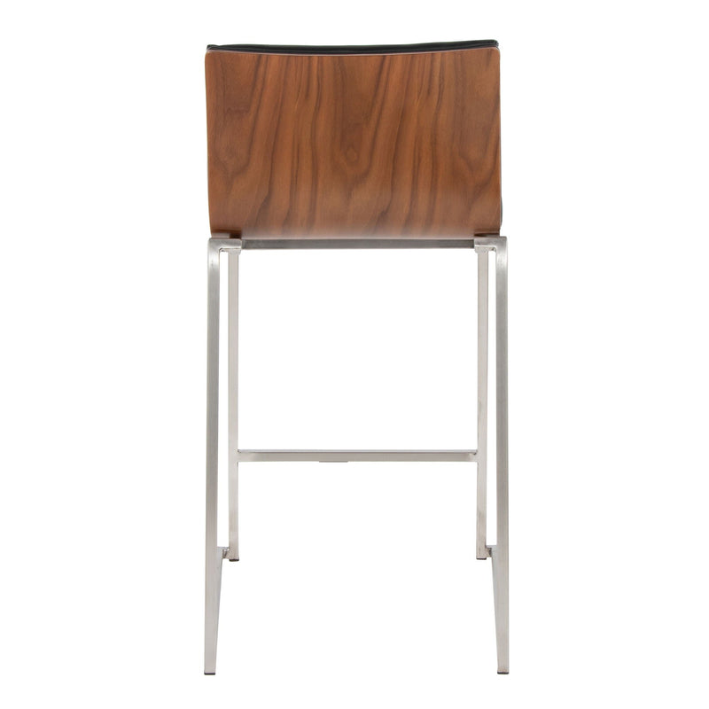 Mason Mara - Contemporary Fixed Height Counter Stool (Set of 2), photo 5 of 5