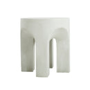 Outdoor MGO Round Top Side Table in Antique White