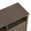 Ela - Medium Storage Cabinet - Smoky Brown by HouseOfZazla