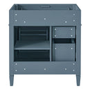 Bathroom Vanity With 2 Drawers And Tip-Out Drawer, Storage Cabinet by Unique Piece Furniture