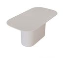 Modern Dining Table With Vertical Striped Legs by HouseOfZazla