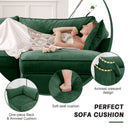 3 Seater Sofa With Storage Pull Out Drawers