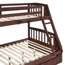 Bunk Bed With Drawers, Ladder And Storage Staircase