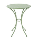 Ambrosia - 3 Piece Bistro Set With Leaf Motifs Top And Seat by HouseOfZazla