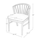 9-Piece Acacia Wood Outdoor Dining Set