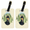 Doberman Luggage Tag